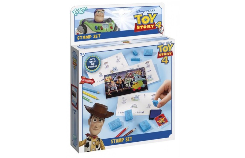 ΣΕΤ ΜΕ ΣΤΑΜΠΕΣ TOY STORY 4 