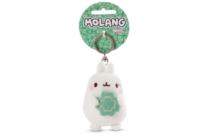ΜΠΡΕΛΟΚ ΛΟΥΤΡΙΝΟ 8CM MOLANG ΜΕ ΦΥΛΛΟ ΤΡΙΦΥΛΛΙΟΥ