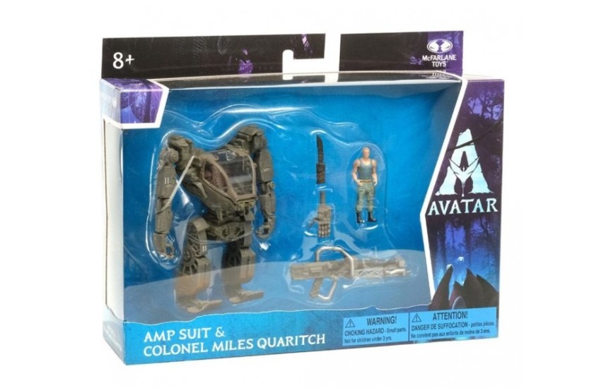 ΦΙΓΟΥΡΑ 16CM AMP SUIT & COLONEL MILES QUARITCH WORLD OF PANDORA (AVATAR)