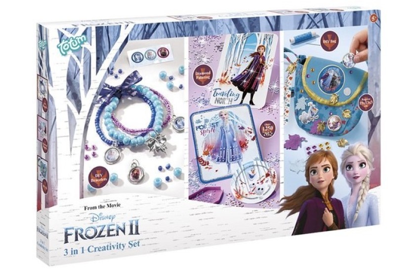 ΣΕΤ ΔΗΜΙΟΥΡΓΙΚΟΤΗΤΑΣ 3 ΣΕ 1 (FROZEN 2)