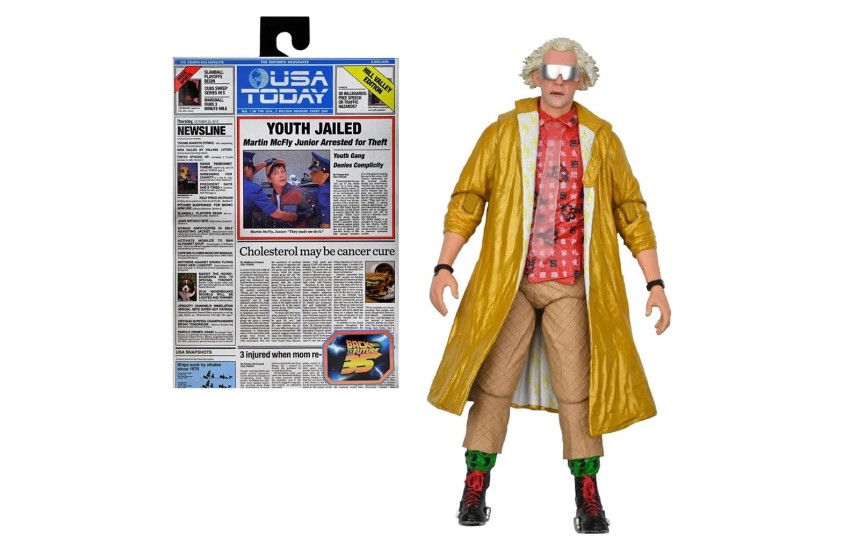 ΦΙΓΟΥΡΑ 18ΕΚ. DOC BROWN (BACK TO THE FUTURE 2 )