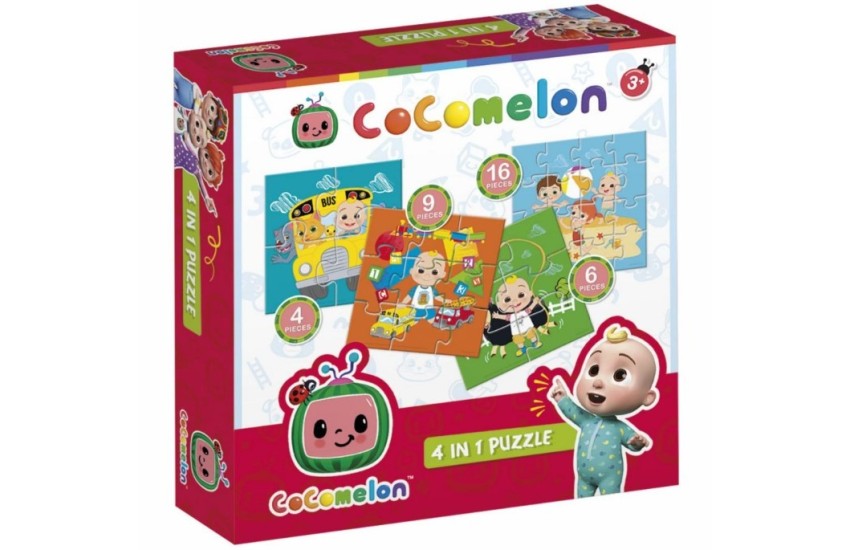 COCOMELON PUZZLE 4 ΣΕ 1