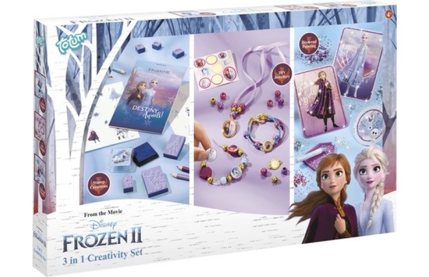 ΣΕΤ ΚΑΛΛΙΤΕΧΝΙΑΣ 3 ΣΕ 1 (FROZEN 2)