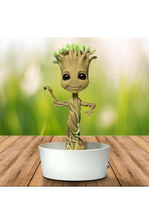 ΦΙΓΟΥΡΑ ΜΕ ΚΟΥΝΙΣΤΟ ΚΕΦΑΛΙ  POTTED GROOT (GUARDIANS OF THE GALAXY) 