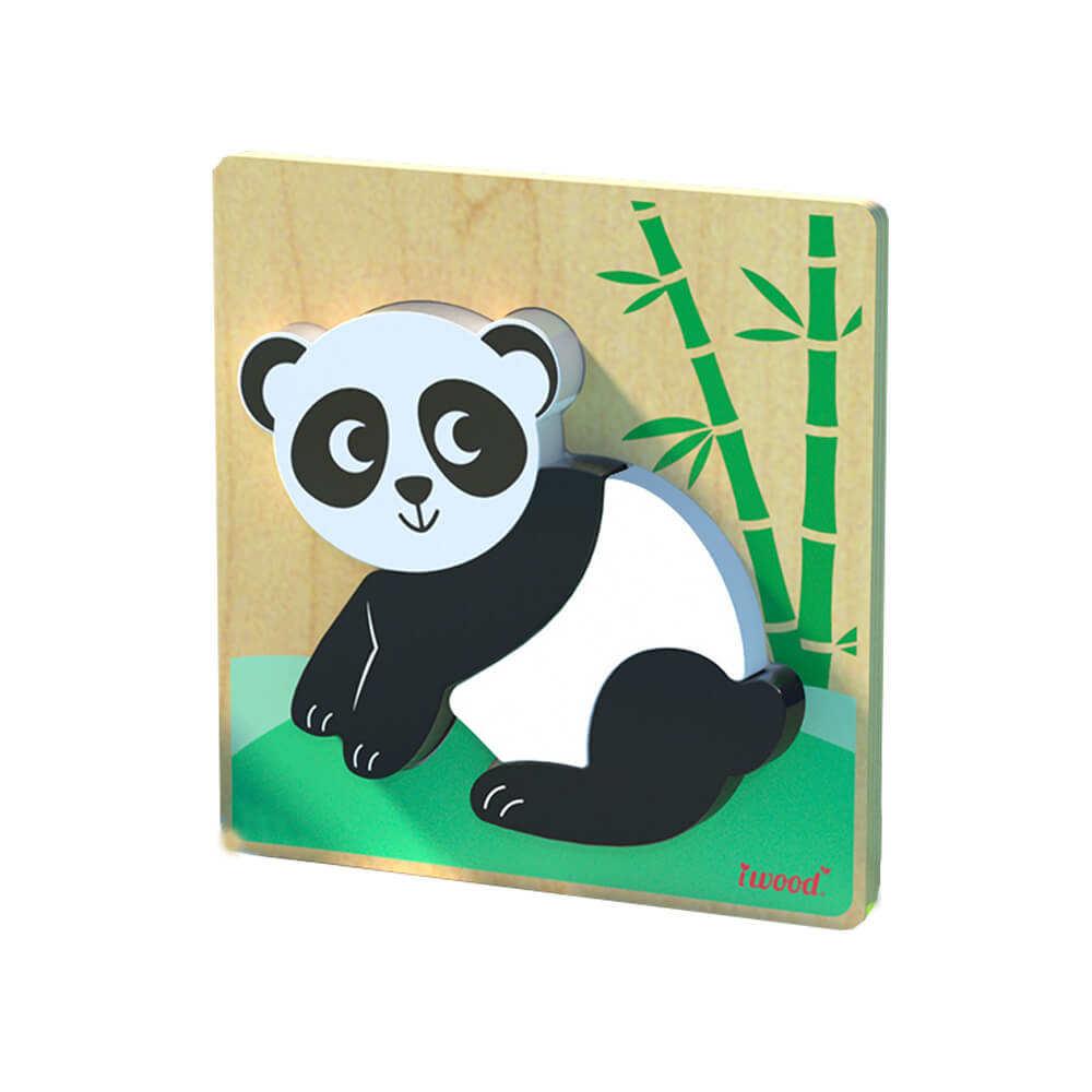 WOODEN JIGSAW PUZZLE-PANDA 314191