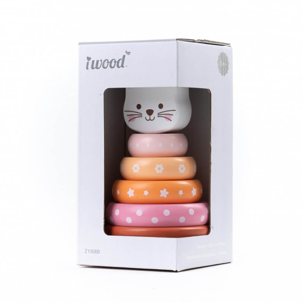 WOODEN STACKER-KITTEN 314852